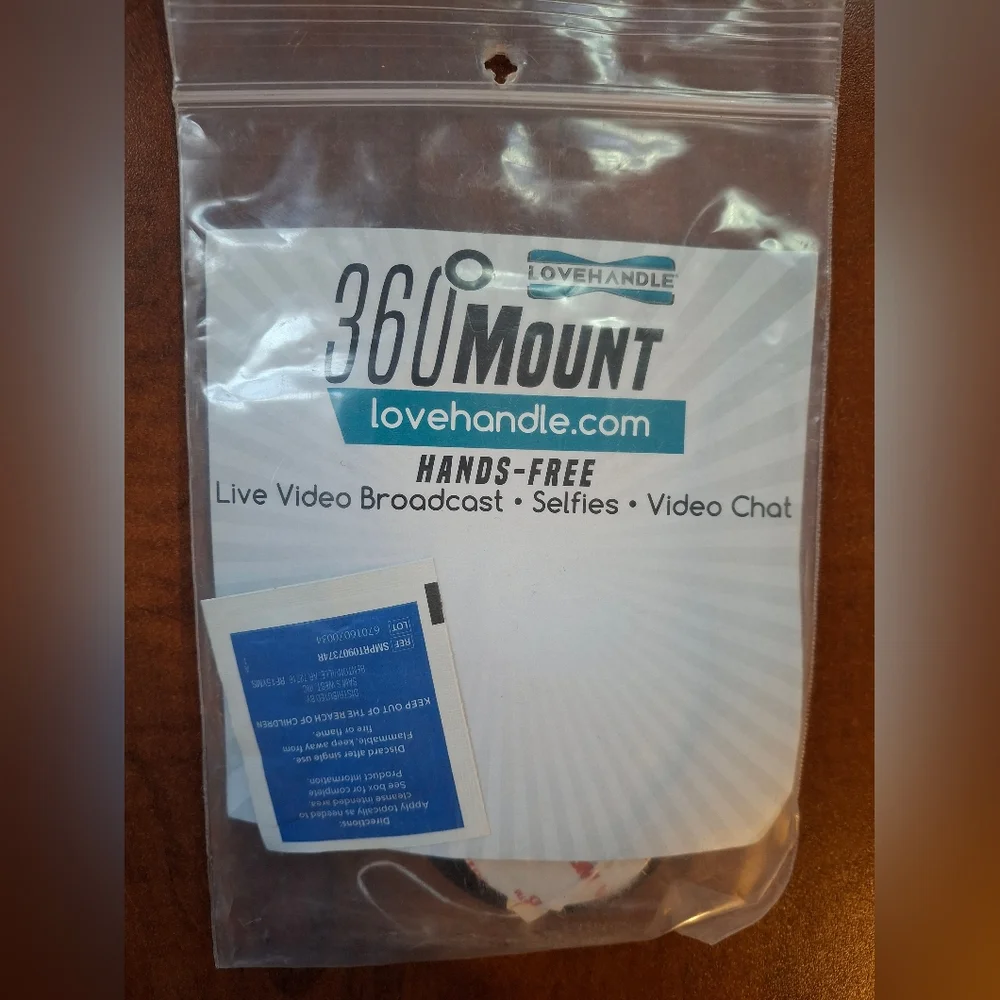 LoveHandle Black Swivel 360 Phone Mount -2 Available Priced For One-